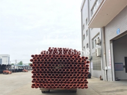 CPVC高压电力电缆护套管装车展示